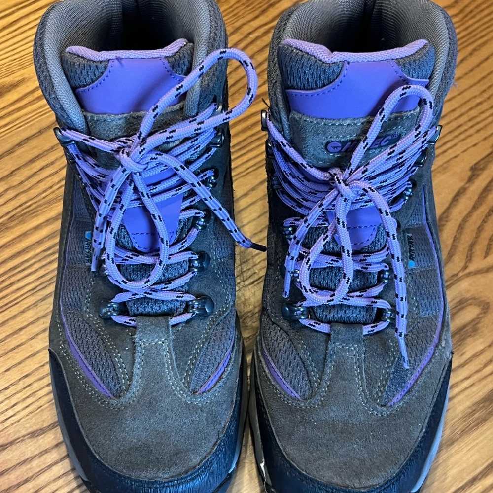 Hi-Tec Purple and Gray Footwear